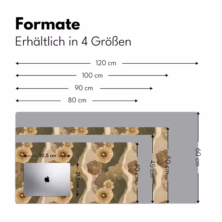 Schreibtischunterlage - Abstrakt - Modern - Grün — 5