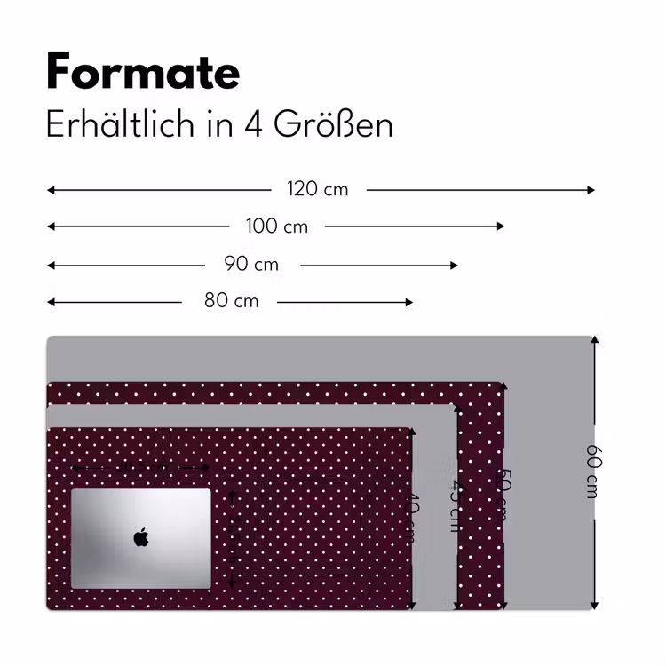 Schreibtischunterlage - Dots - Modern - Lila — 5