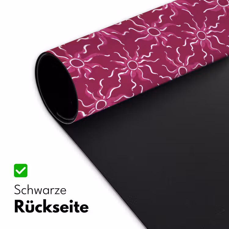 Schreibtischunterlage - Bohemian - Sonne - Magenta — 2