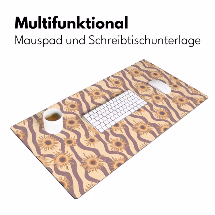 Schreibtischunterlage - Bohemian - Vibe - Lavendel lila — 4