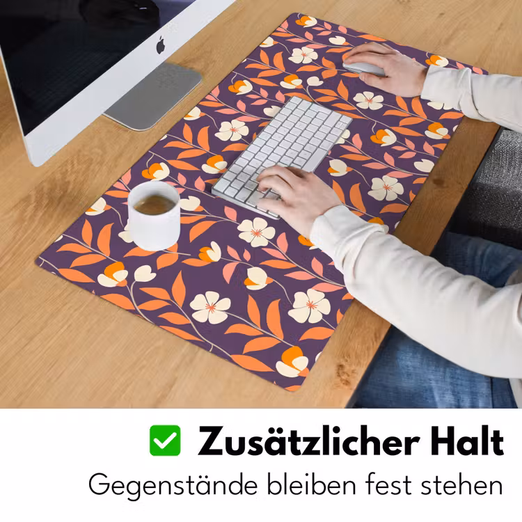 Schreibtischunterlage - Boho - Vintage - Lila — 3