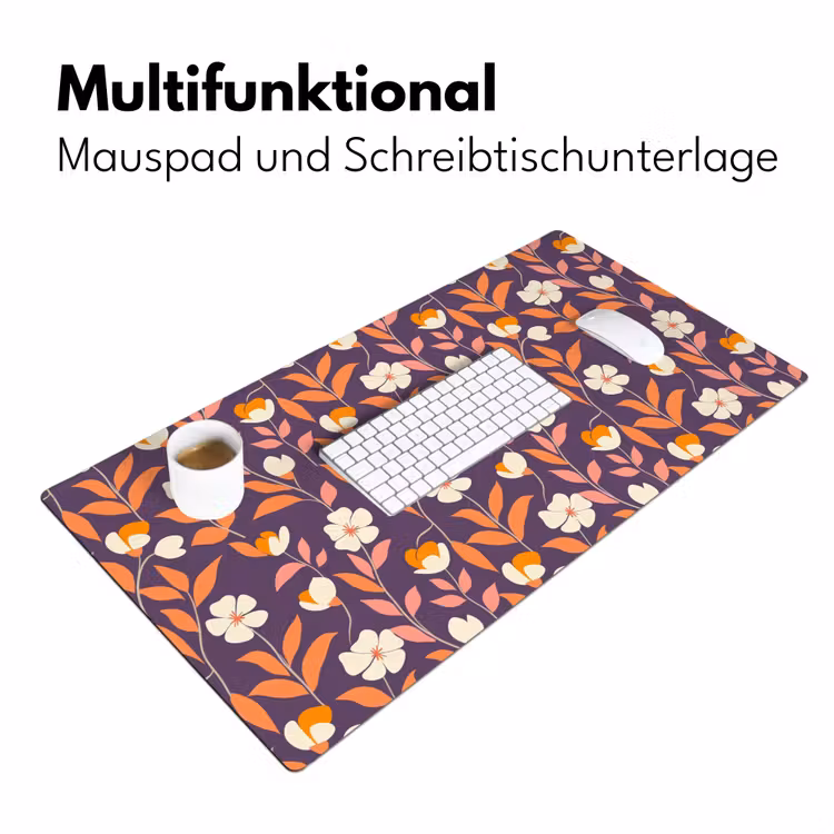 Schreibtischunterlage - Boho - Vintage - Lila — 4