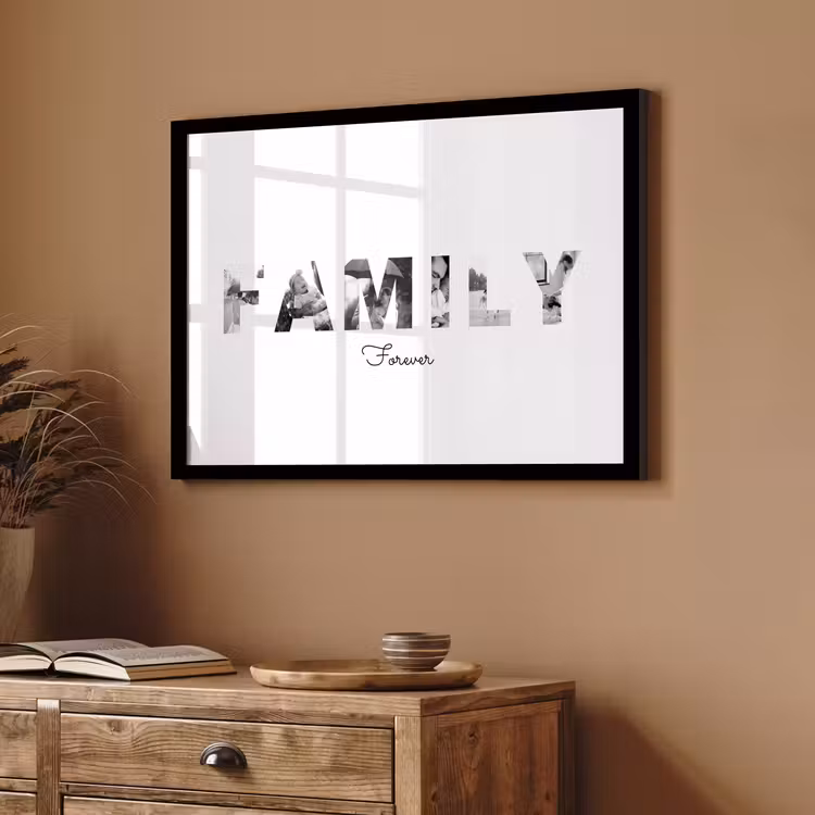 Poster mit Rahmen – Family — 4