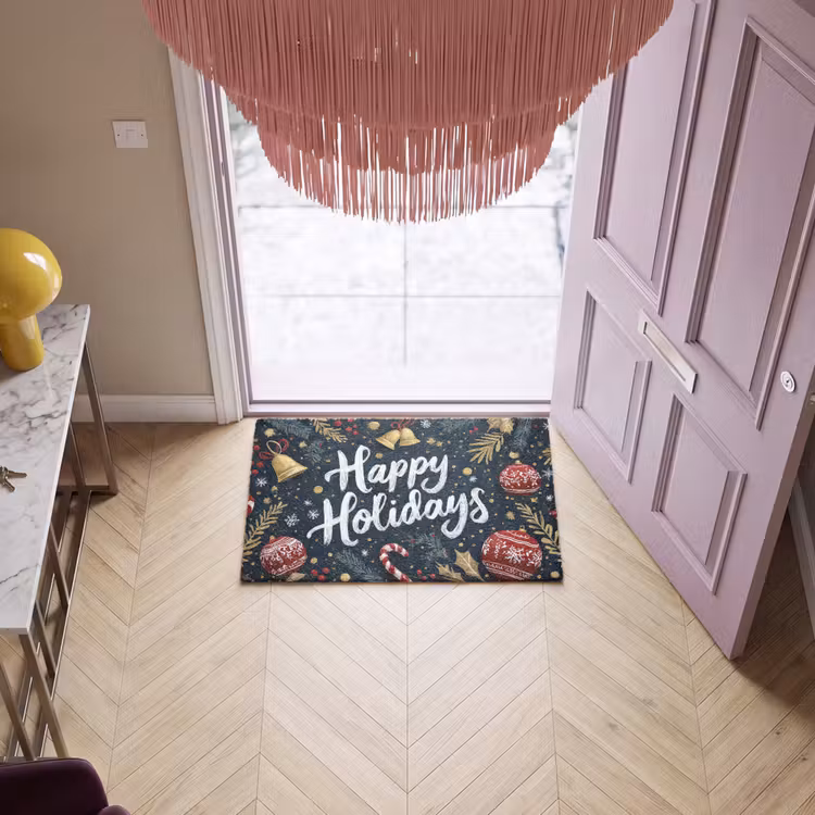 Fußmatte - Festlich - Weihnachtsgruß - Farbenfroh — 4