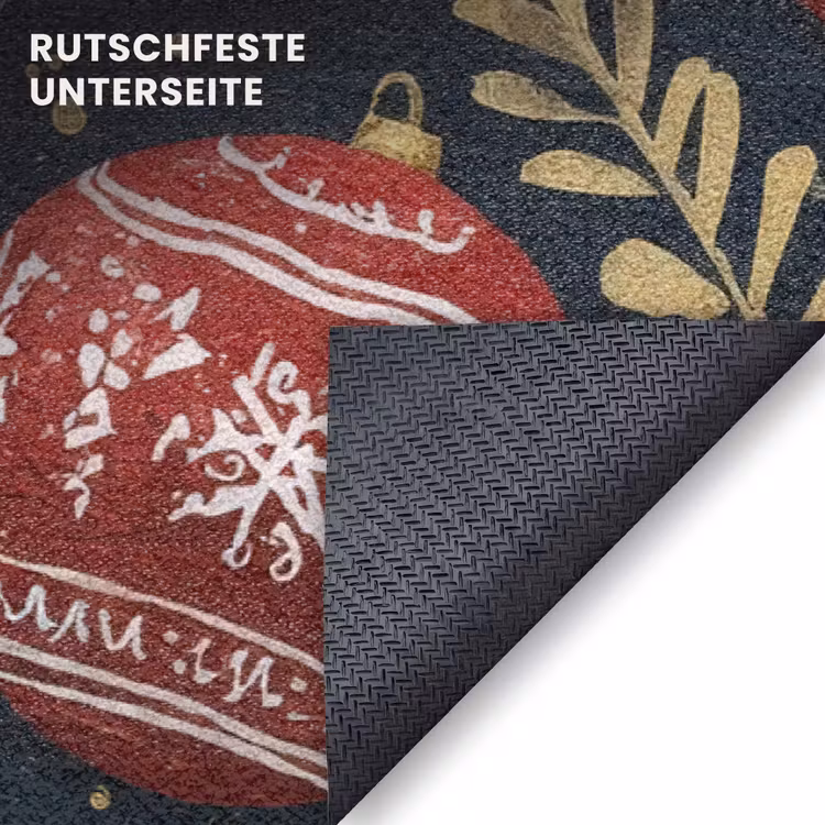 Fußmatte - Festlich - Weihnachtsgruß - Farbenfroh — 6