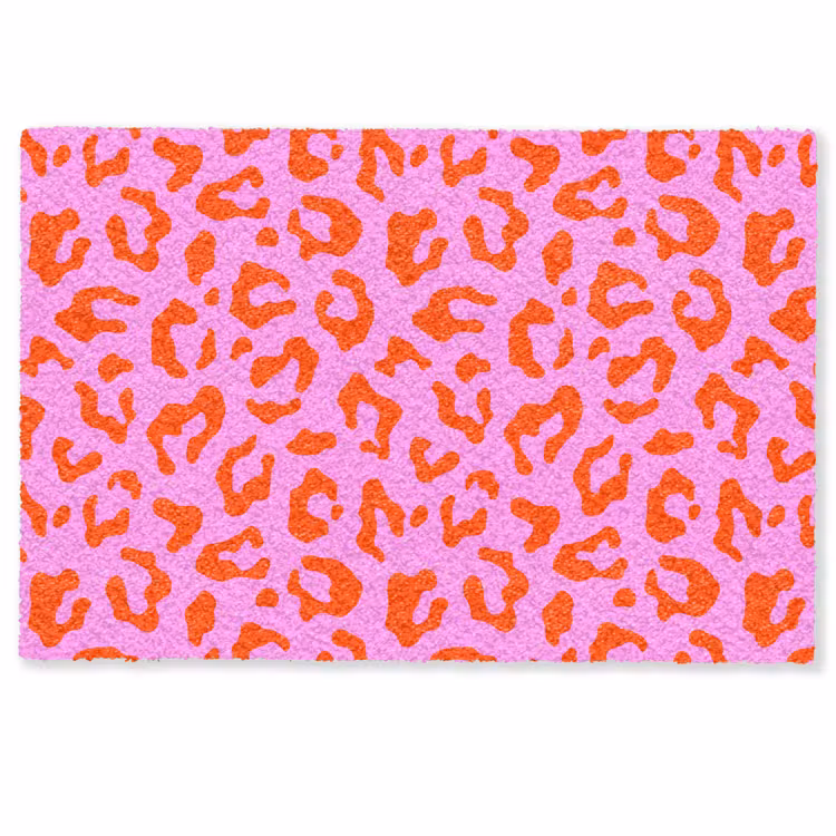 Fußmatte - Panther - Rot - Rosa — 1