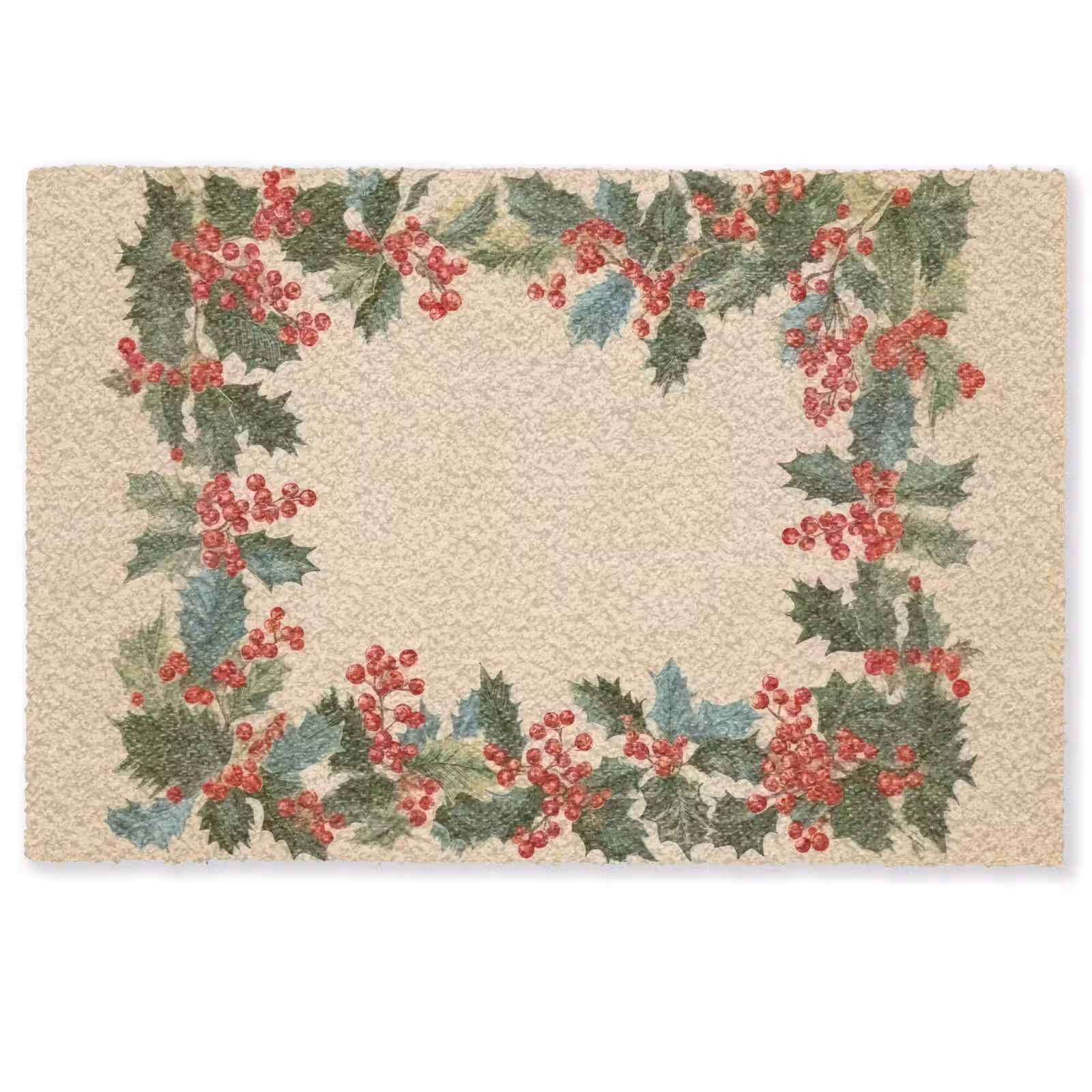Fußmatte - Hulstrand - Beeren - Beige — 1