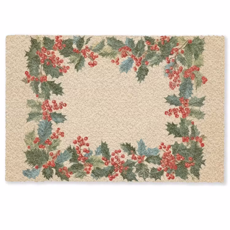 Fußmatte - Hulstrand - Beeren - Beige — 1