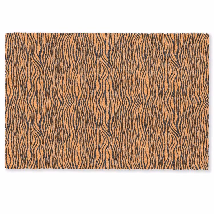 Fußmatte - Tiger - Orange - Muster - Streifen — 1