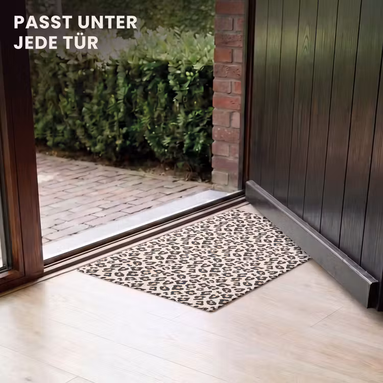 Fußmatte - Pantherdruck - Muster - Braun — 7