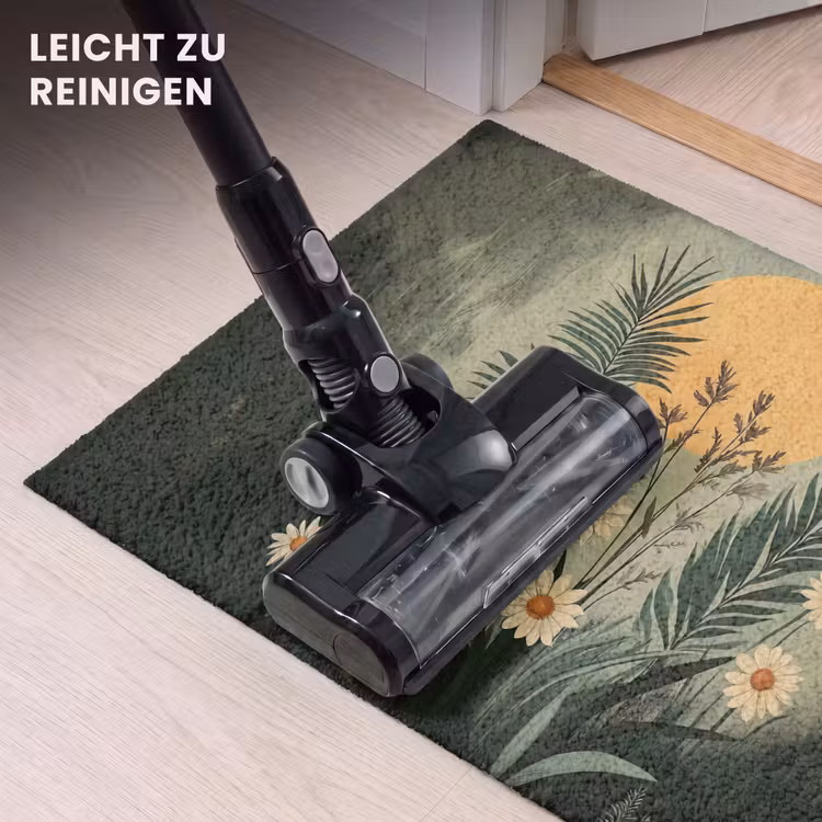 Fußmatte - Blumen - Blätter - Sonne - Grün — 9