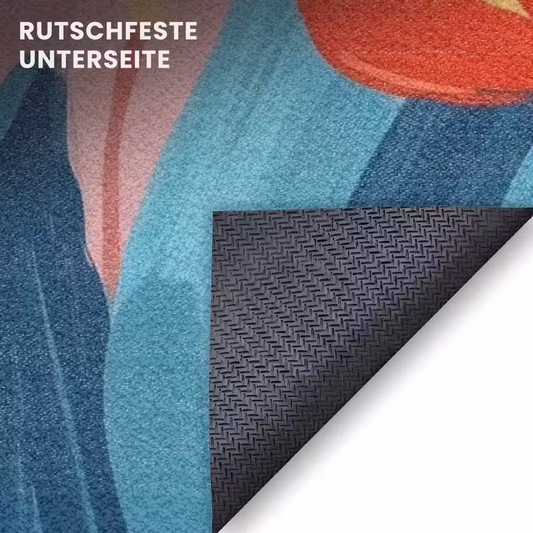 Fußmatte - Illustration - Blumen - Farbenfroh — 6