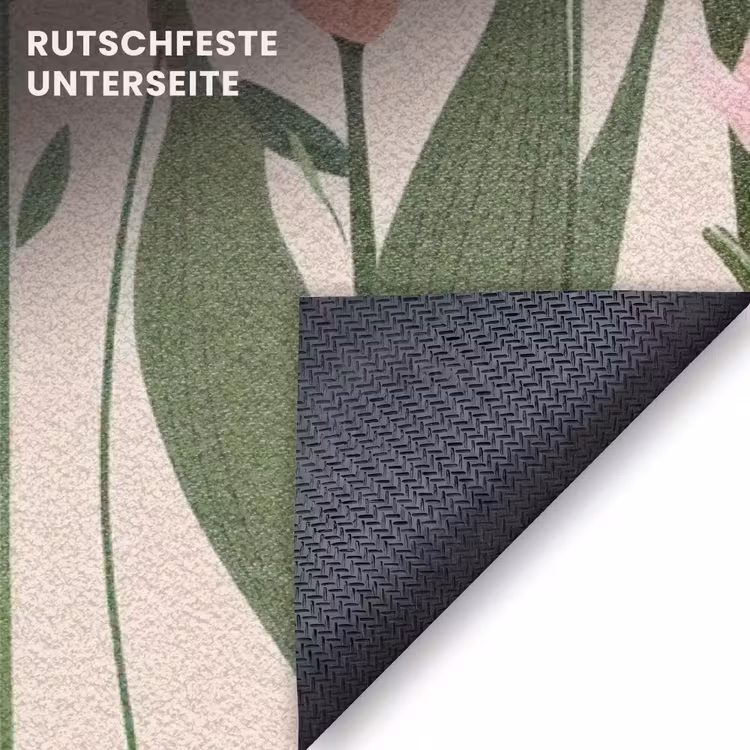 Fußmatte - Pastelltöne - Blumen - Illustration — 6