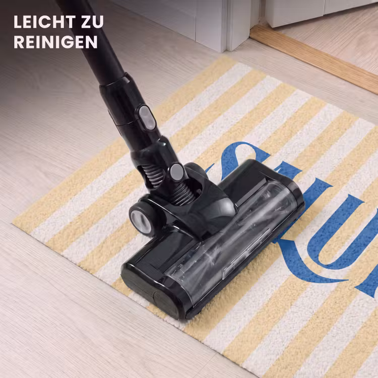 Fußmatte - Salut - Zitat - Streifen - Gelb - Blau - Weiß — 9