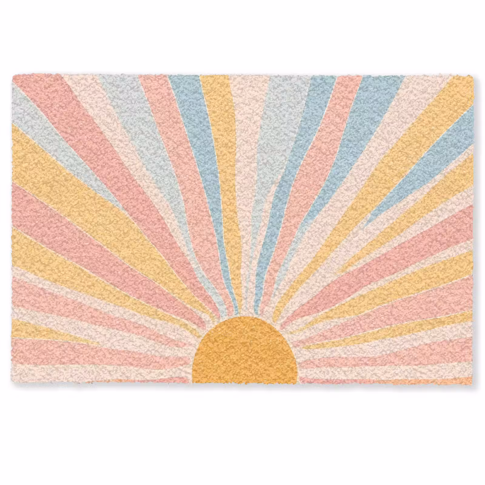 Fußmatte - Illustration - Sonne - Pastellfarben — 1