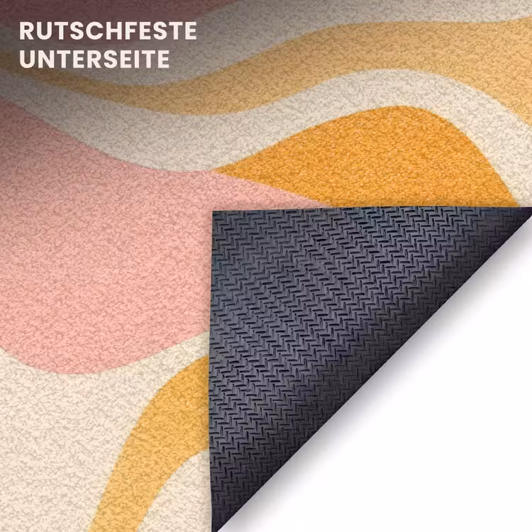Fußmatte - Abstrakt - Gewellt - Orange — 6