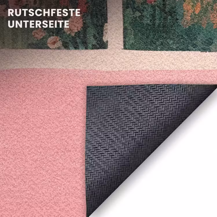 Fußmatte - Blumen - Kaffee - Fenster — 6
