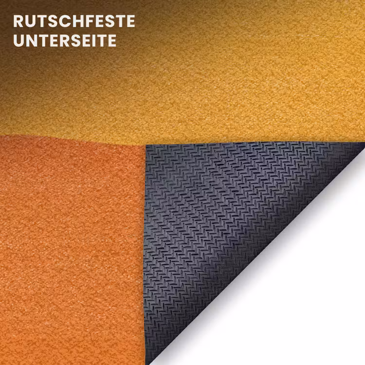 Fußmatte - Sonne - Hügel - Abstrakt - Rosa — 6