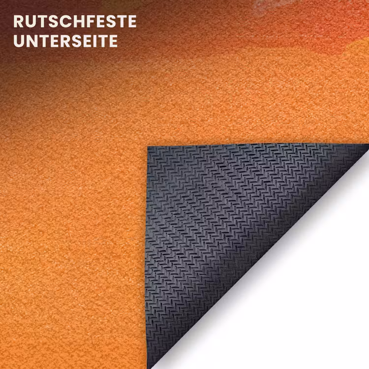 Fußmatte - Sonne - Abstrakt - Landschaft - Orange — 6