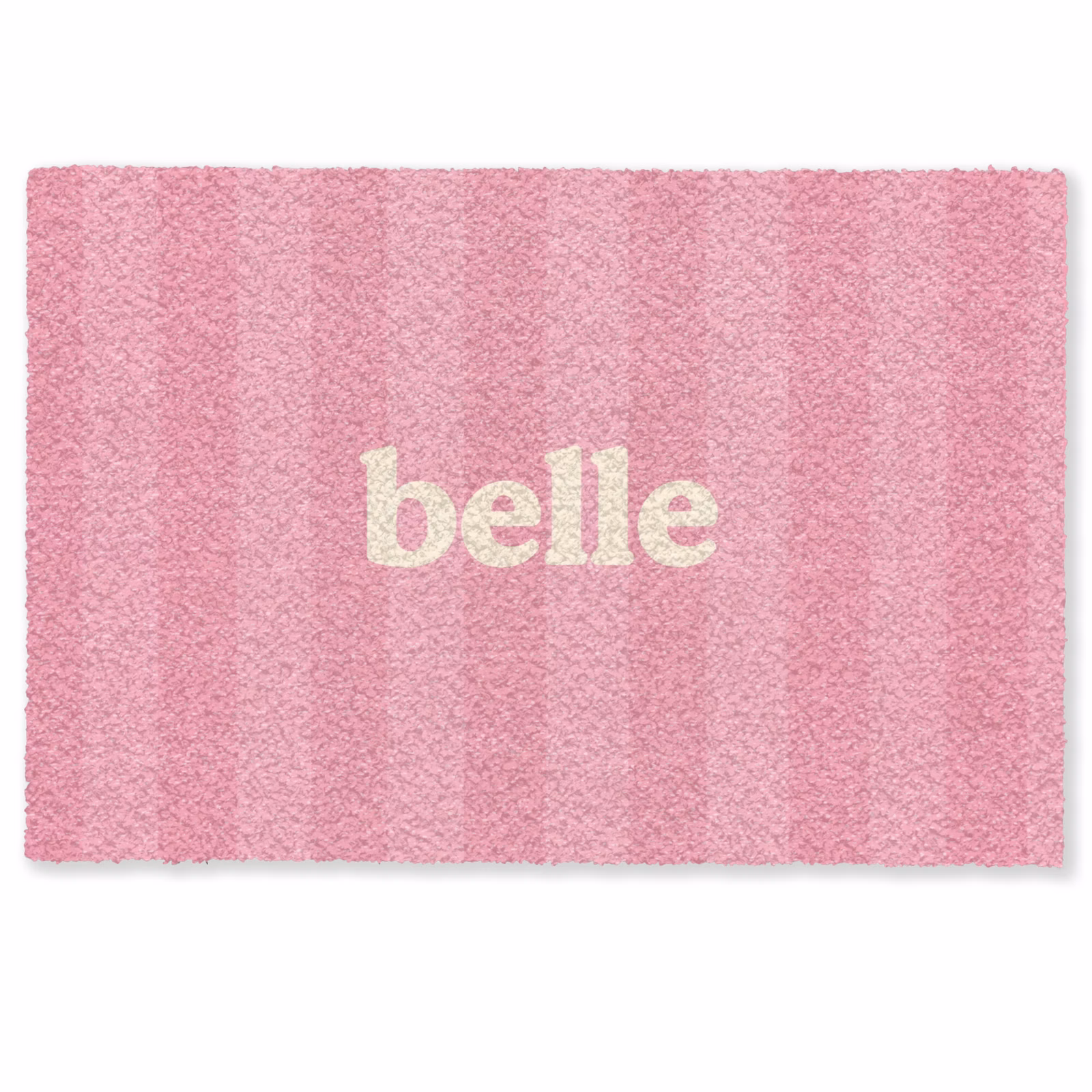 Fußmatte - Rosa - Gestreift - Belle — 1