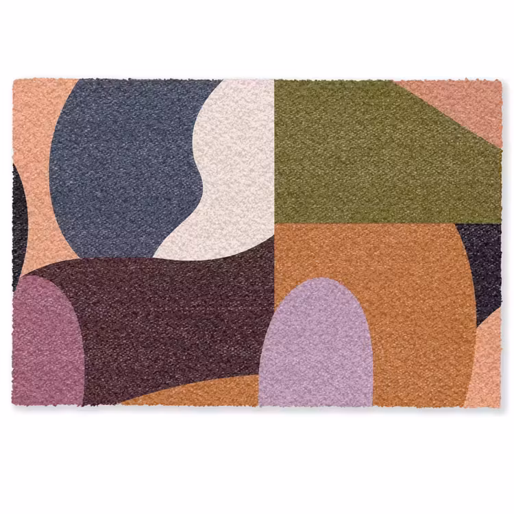 Fußmatte - Formen - Abstrakt - Farben - Quadratisch — 1