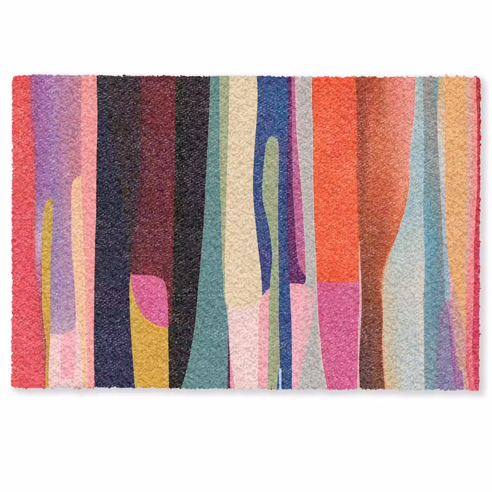 Fußmatte - Farbvarianten - Vertikal - Bunt — 1