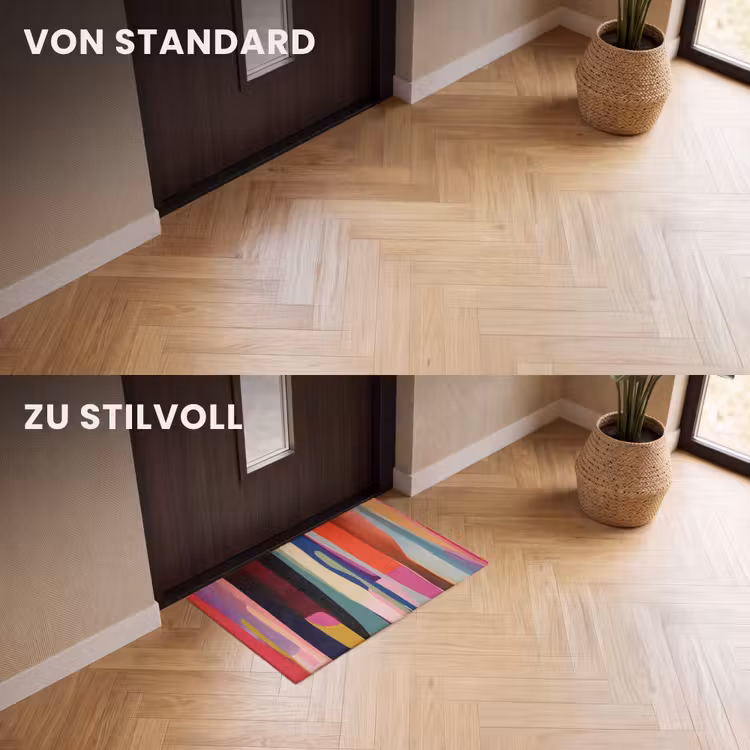 Fußmatte - Farbvarianten - Vertikal - Bunt — 3