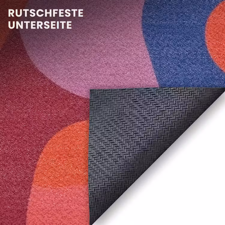 Fußmatte - Formen - Kurven - Bunt - Abstrakt — 6