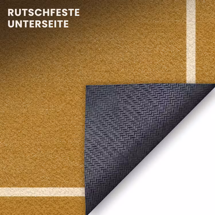 Fußmatte - Zitat - Modern - Senfgelb — 6