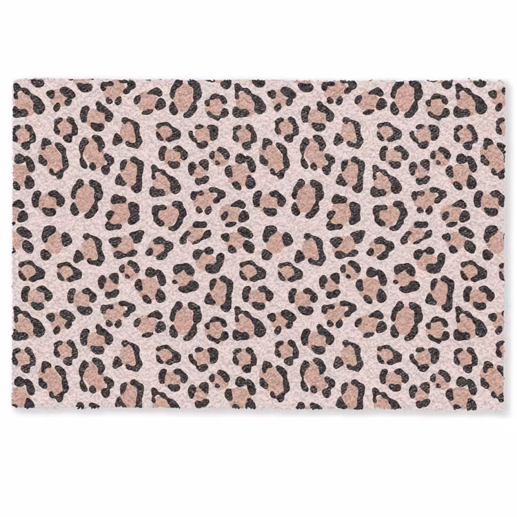 Fußmatte - Flecken - Beige - Leopard — 1
