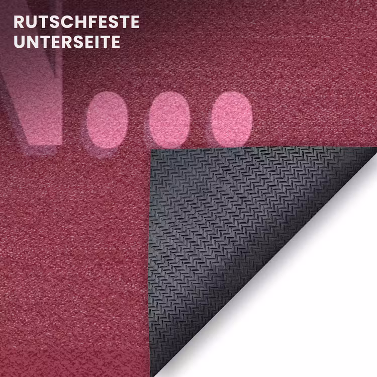 Fußmatte - Zitat - burgunderrot — 6