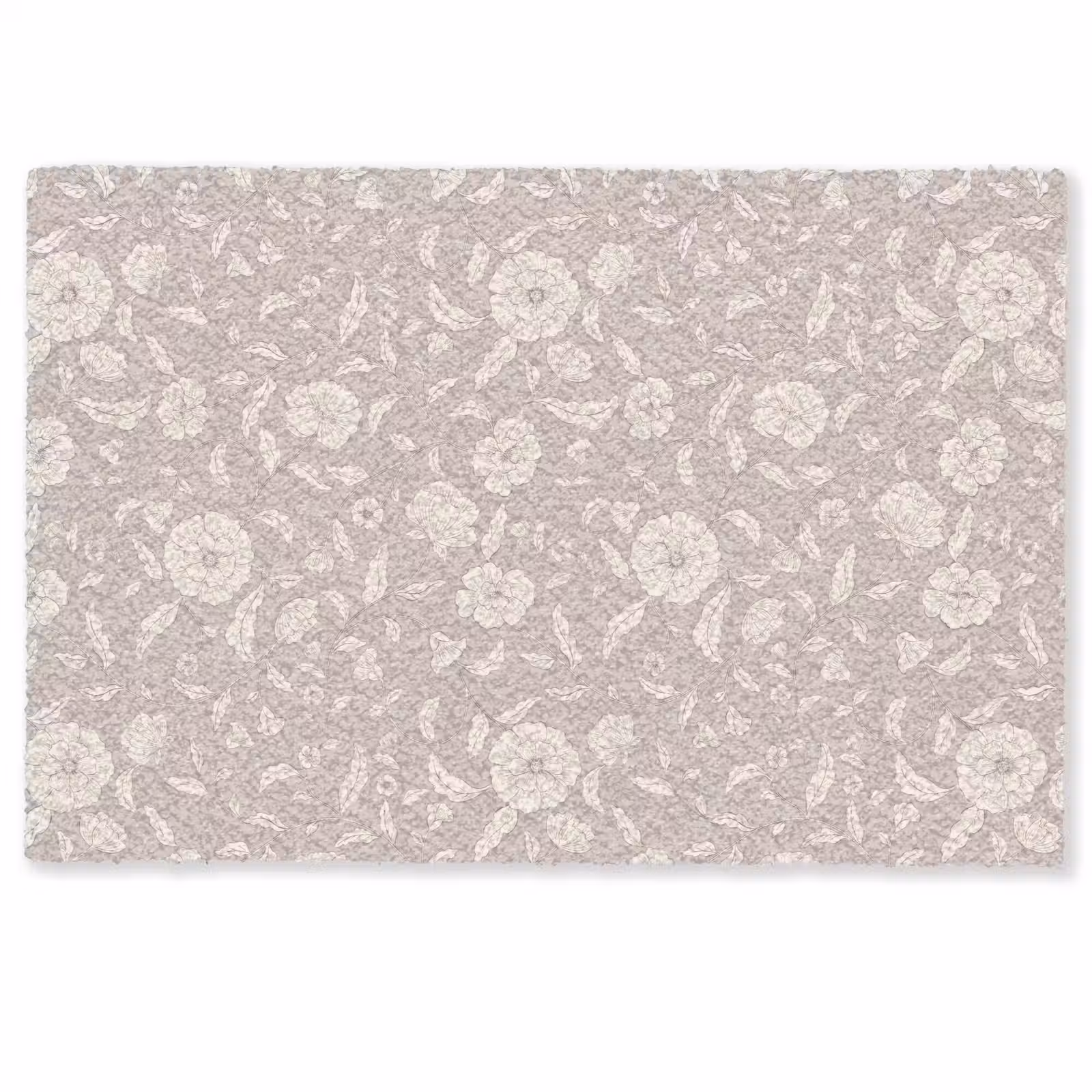 Fußmatte - Blumen - Blütenblätter - Muster — 1
