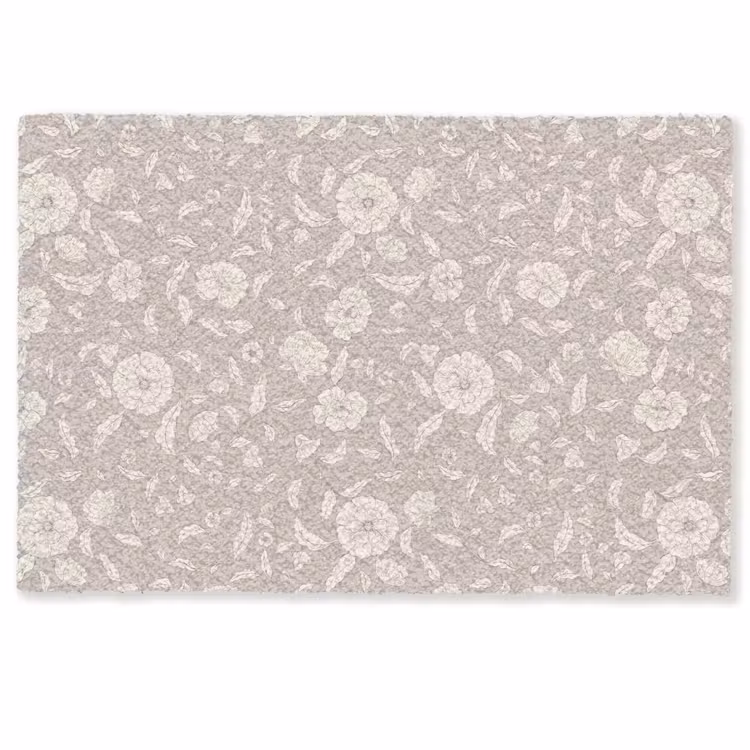 Fußmatte - Blumen - Blütenblätter - Muster — 1