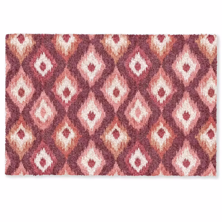 Fußmatte - Diamantformen - Rosa - Muster - Textur — 1