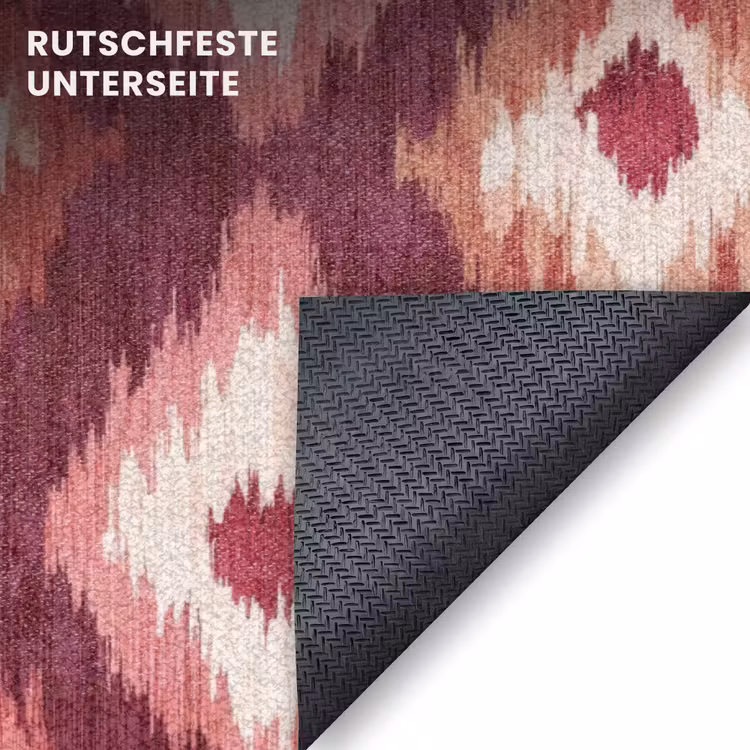 Fußmatte - Diamantformen - Rosa - Muster - Textur — 6