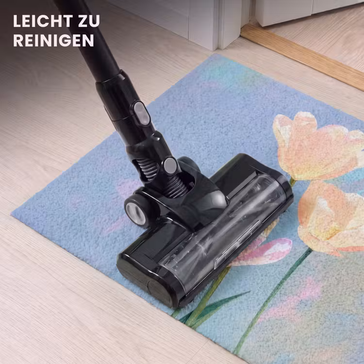 Fußmatte - Tulpen - Rosa Akzente - Blau — 9