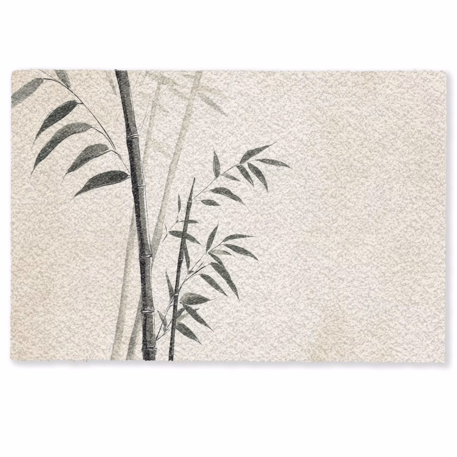 Fußmatte - Japandi - Bambus - Beige — 1