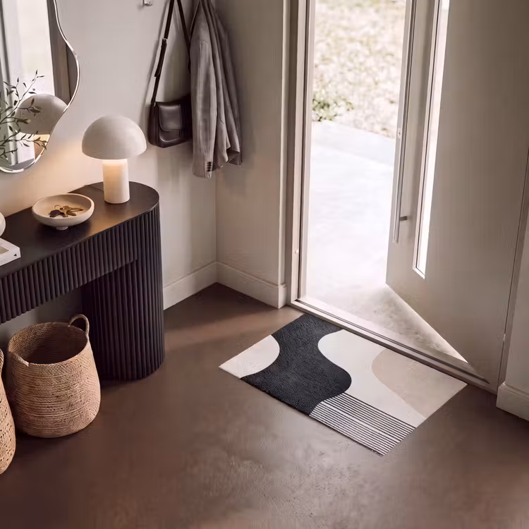 Fußmatte - Abstrakt - Japandi - Beige - Modern — 8