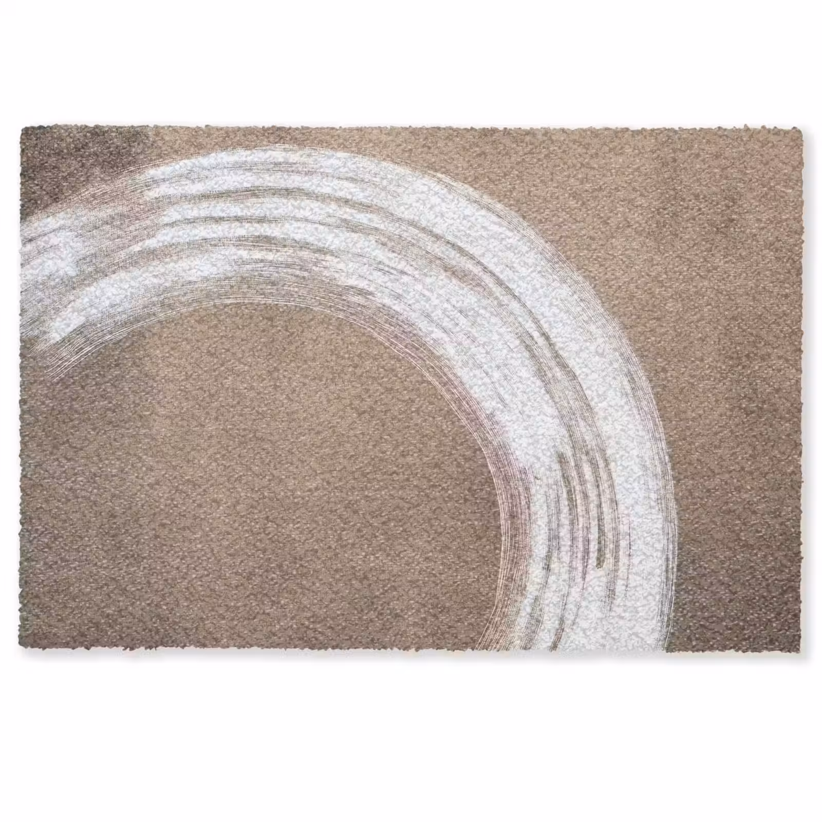 Fußmatte - Farbe - Braun - Japandi — 1