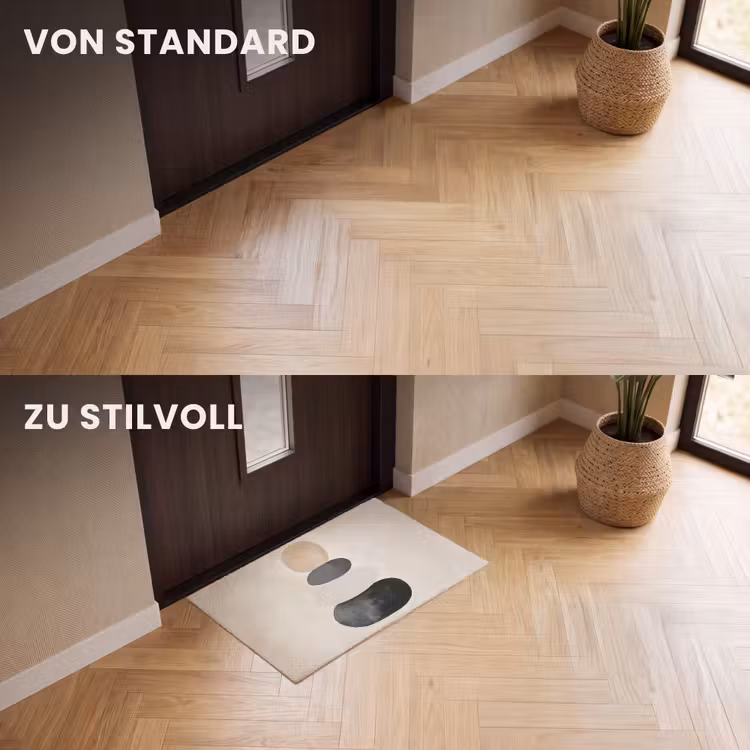 Fußmatte - Japandi - Wabi sabi - Beige — 3