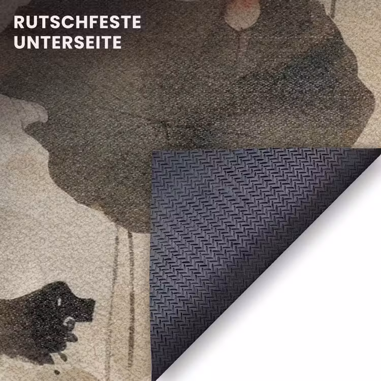 Fußmatte - Blumen - Japandi - Wabi sabi — 6