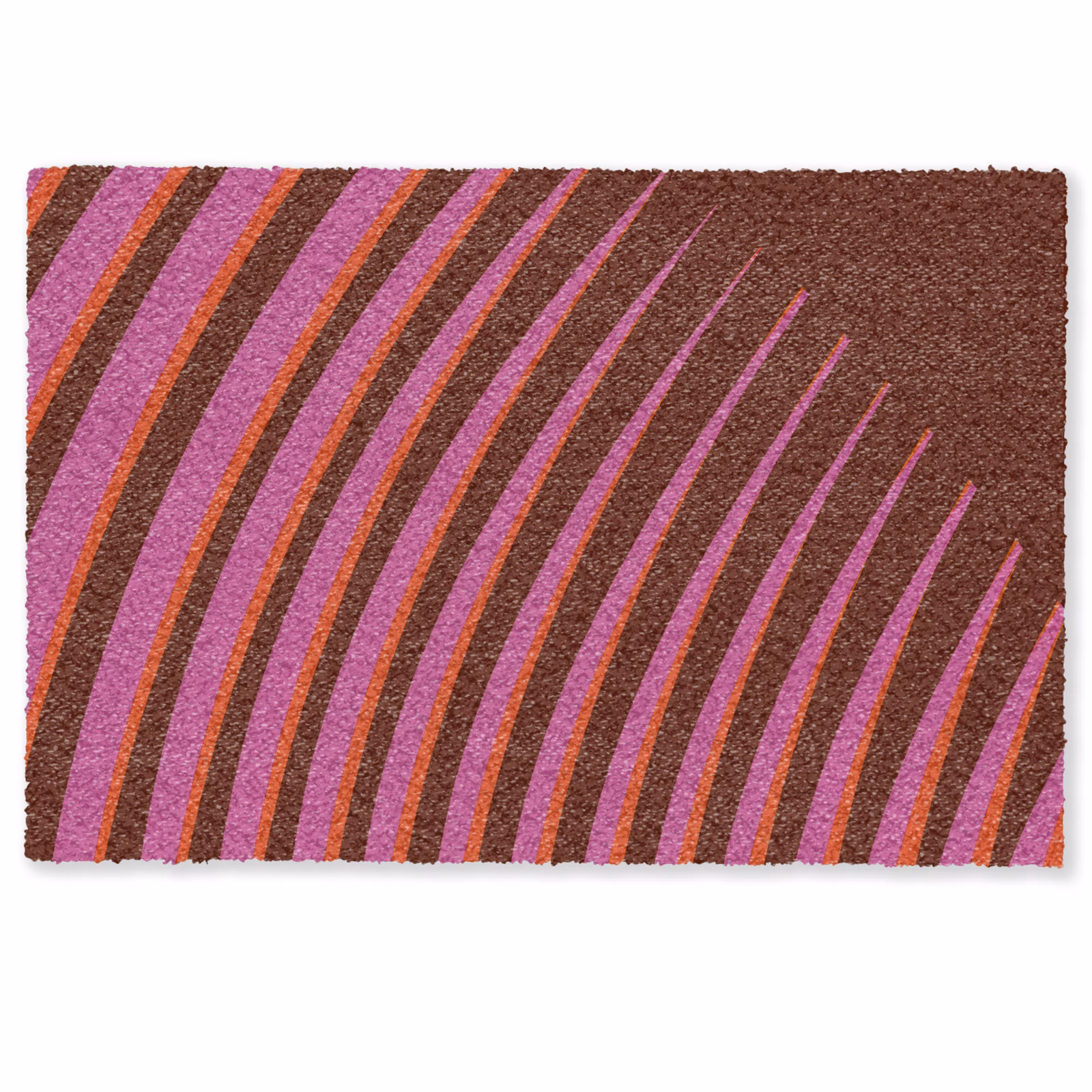 Fußmatte - Linien - Rot - Bewegung — 1