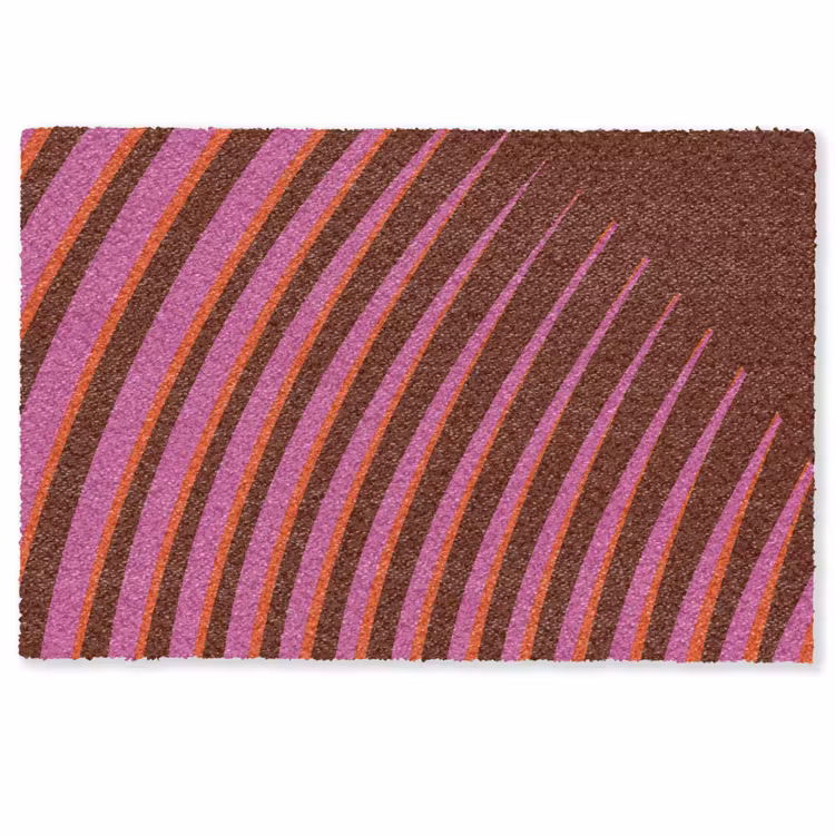 Fußmatte - Linien - Rot - Bewegung — 1