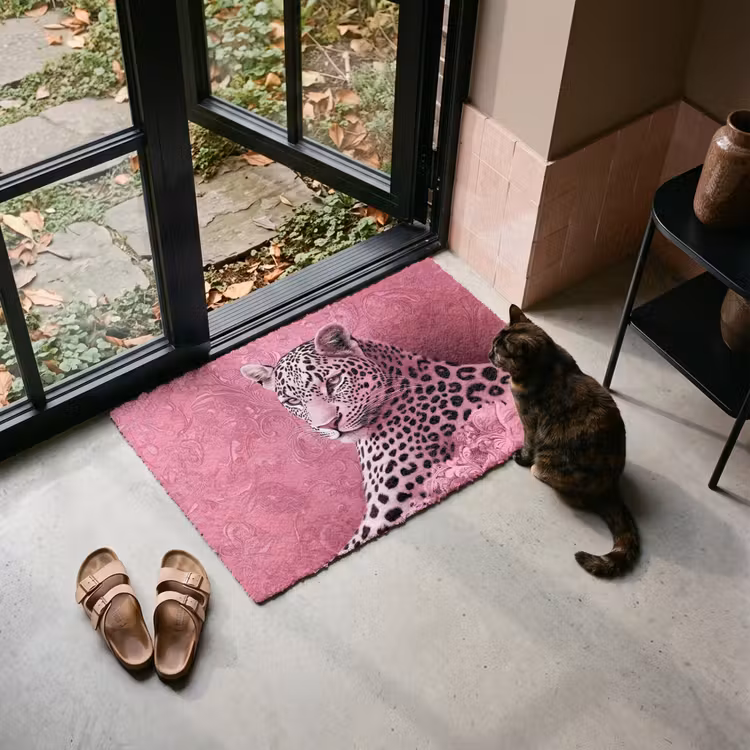 Fußmatte - Panther - Deluxe - Rosa — 2