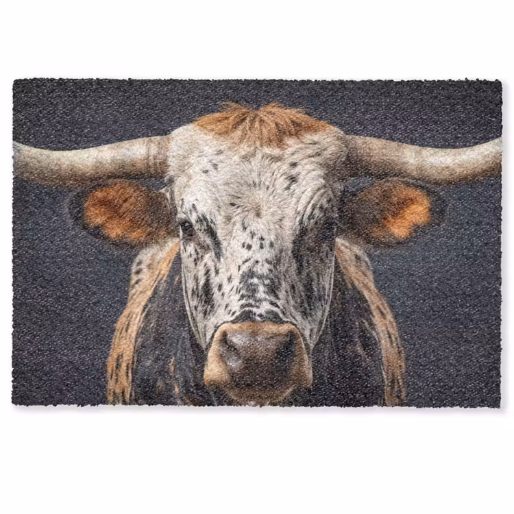 Fußmatte - Taurus - Farbenfroh - Hörner — 1