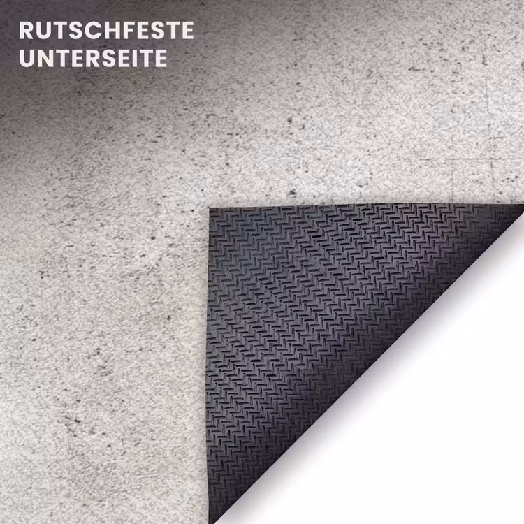 Fußmatte - Grau - Beton - Verwittert — 6