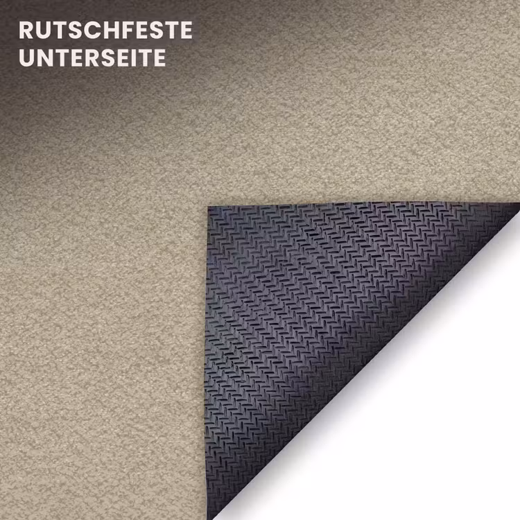 Fußmatte - Sandfarbe - körnige Textur - Beton — 6