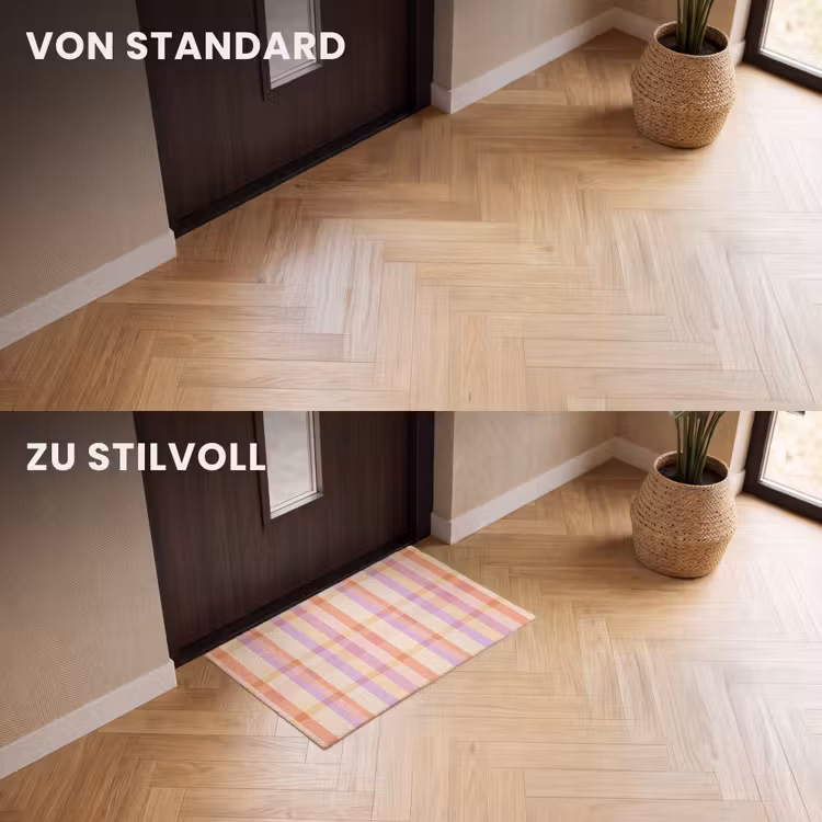 Fußmatte - Pastell - ohne Muster - Geometrisch — 3