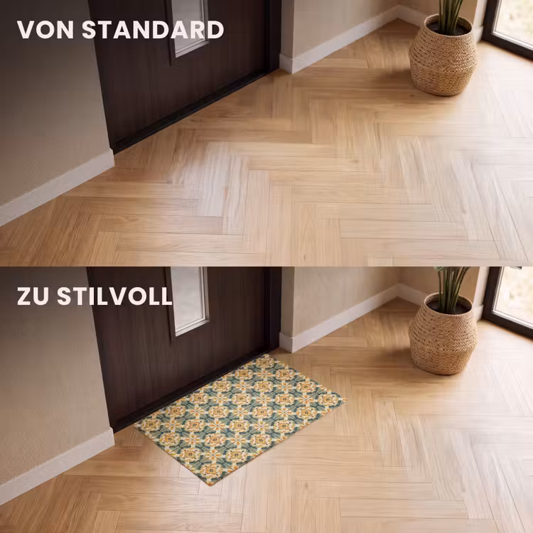 Fußmatte - Keramik - Verwittert - Farbenfroh — 3