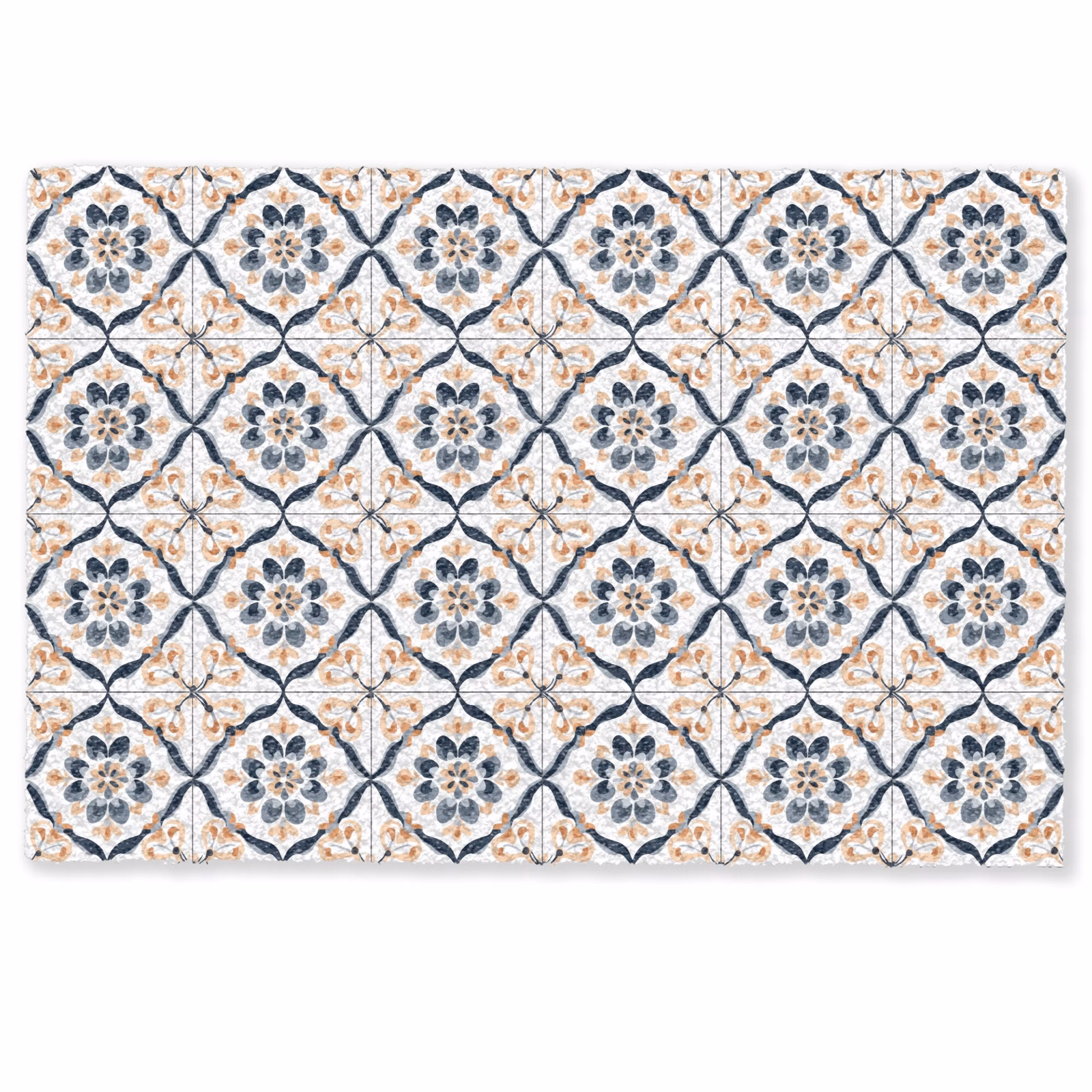 Fußmatte - Blattform - Muster - Farbenfroh — 1
